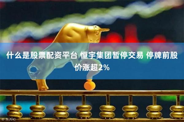 什么是股票配资平台 恒宇集团暂停交易 停牌前股价涨超2%