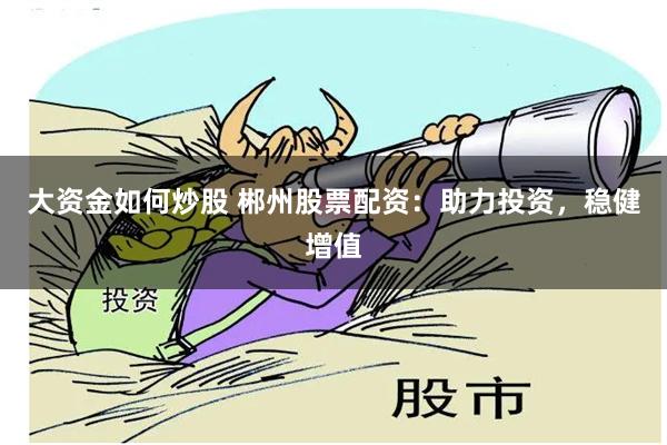 大资金如何炒股 郴州股票配资：助力投资，稳健增值